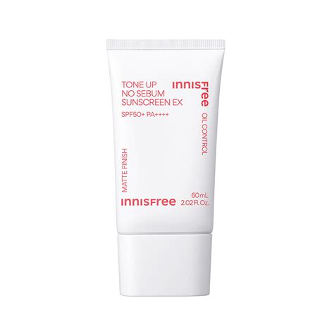 Tone Up No Sebum Sunscreen EX 50+ SPF4+ – innisfree India