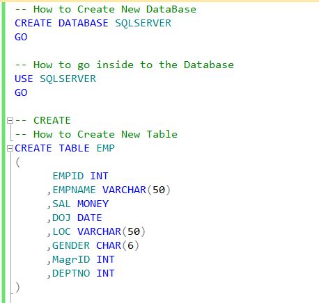 Image result for SQL DDL