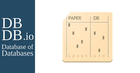 Paper-Based Database Examples 的图像结果