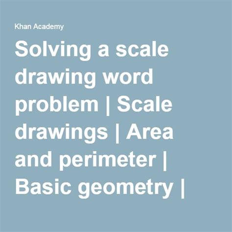 Scale Drawing Math Problem 的图像结果