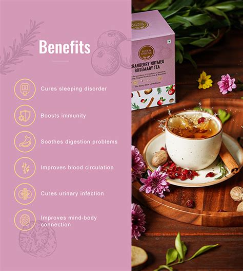 Unique Cranberry Nutmeg Rosemary Tea - Stress Relief & Anxiety Soothing ...