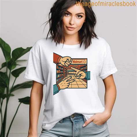 Walmart Rock Paper Scissors Showdown T-shirt