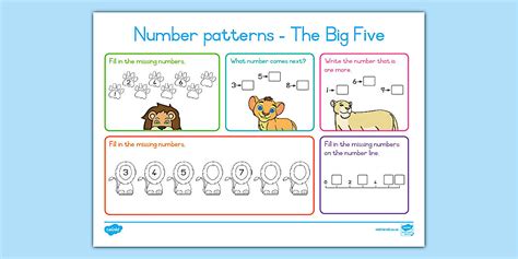 First Grade Math Patterns 的图像结果