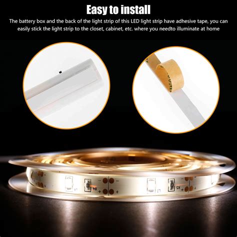Buy Motion Activated LED Lights Strip LED Under Cabinet Lighting Motion ...
