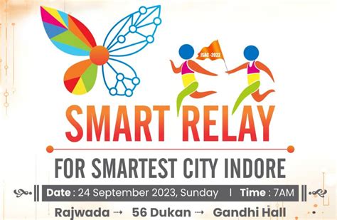 Smart Relay for Smart City Indore (Walkathon, Bike, Cyclothon), Gandhi ...