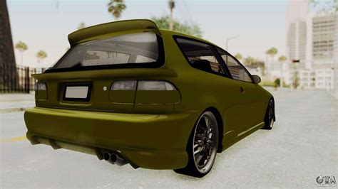 Honda Civic Fast and Furious for GTA San Andreas