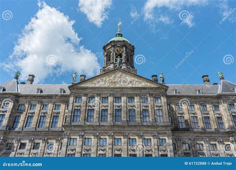 Royal Palace in Amsterdam, Netherlands Stock Photo - Image of kingdom ...
