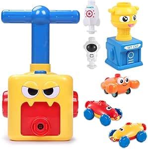 V-Cap Balloon Powered Car Balloon Launch Toy Air Powered Racer Launch ...