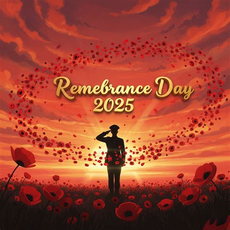 🔥 Remembrance Day 2025 Thank You Message For Veterans Background Free