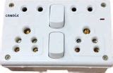 Fybros Dolly 3-in-1 Heavy Duty Junction Box | Combined 6A/16A 16 A ...