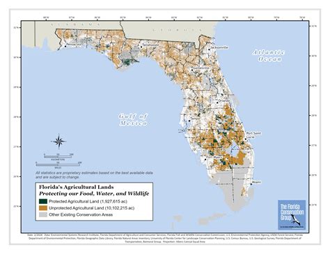 Agricultural Map Of Florida Conservation Florida Celebrates Northwest