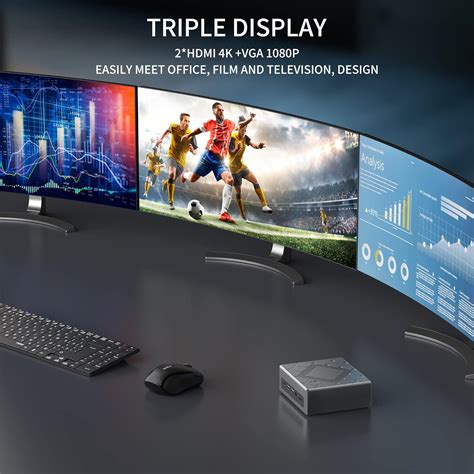 Buy Mini PC,Intel i5-11320H(Up to 4.5 GHz), Mini Desktop Computer ...