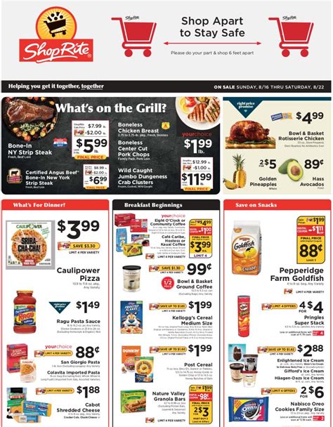 ShopRite Weekly Ad (10/10/25 - 10/16/25) Circular Preview | Shoprite ...