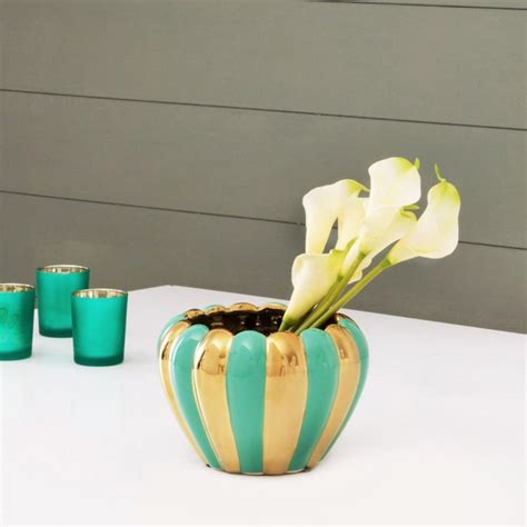 Buy Splendid Warner Striped Decorative Bowl from Home Centre at just ...