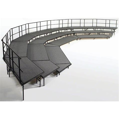 National Public Seating Portable Stages & Risers | StageDrop - Portable Stage Risers