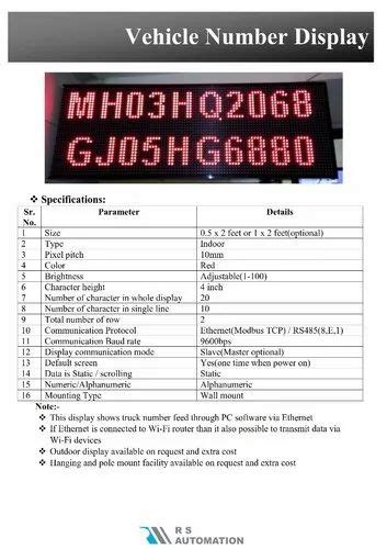 Displays, Controllers & Dataloggers - LED Display Board Manufacturer ...