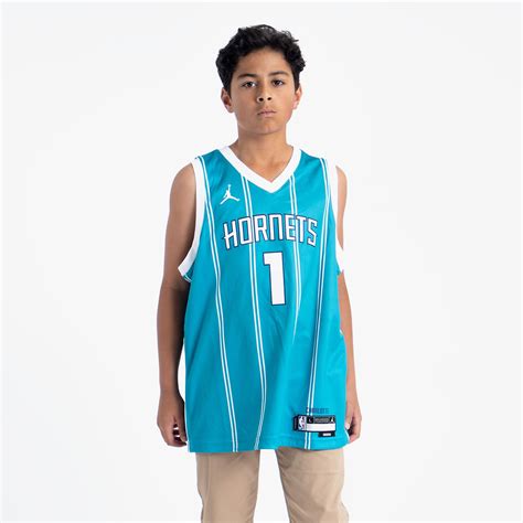 LaMelo Ball Charlotte Hornets 2024 Icon Edition Youth NBA Swingman Jer ...