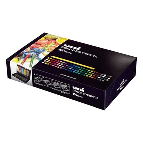 Uni Mitsubishi Pencil Uni Colored Pencils 100 Colors Set – Unbox Japan