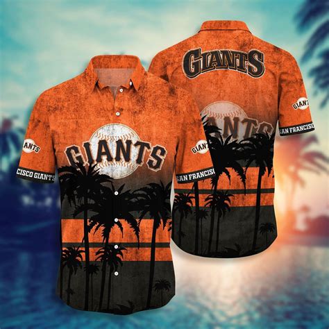 San Francisco Giants Tropical Hawaiian Shirt - Giantsfanhome.com