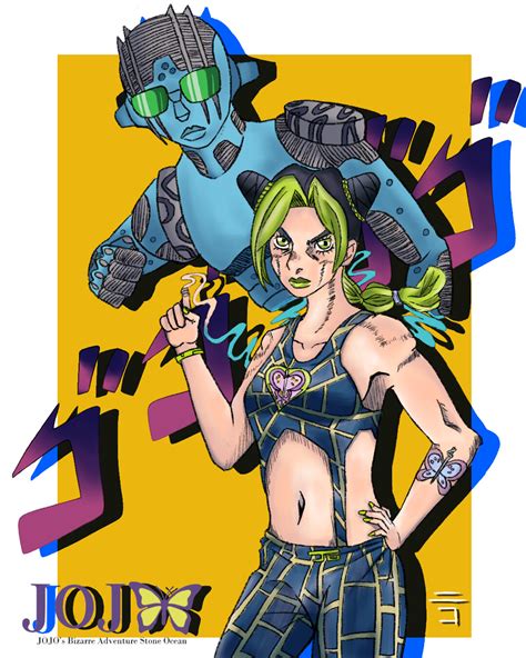 ArtStation - Fanart Jolyne Kujo - ( Jojo's bizzare adventure )