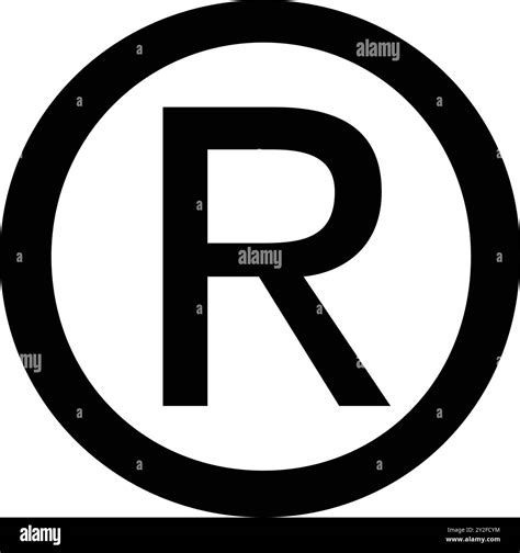 Registered company symbol, Trademark symbol, TM sign, Trade mark icon in circle, Copyright mark ...