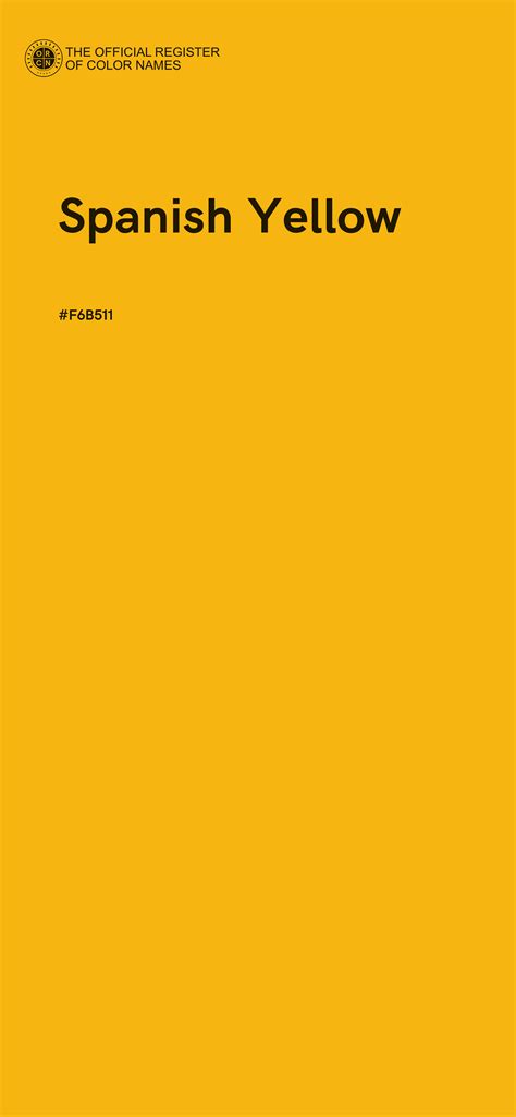 Image result for Yellow Spain Color Code