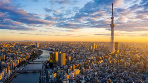 Bing image: Tokyo at sunrise, Japan - Bing Wallpaper Gallery