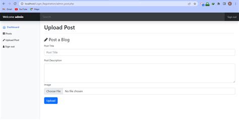 Create Responsive Dynamic Blog with PHP MySQL - RRutors
