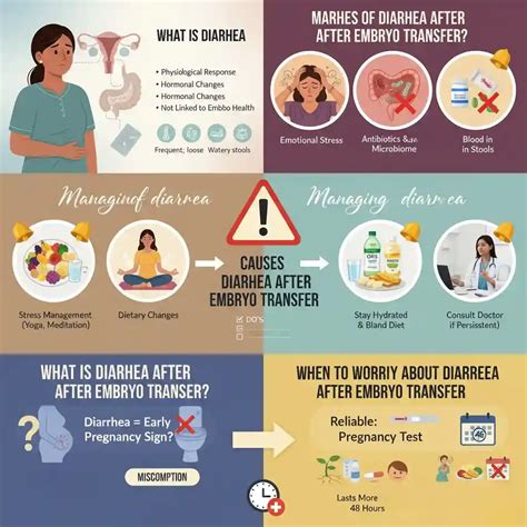 Diarrhea After Embryo Transfer: Normal or Risk?