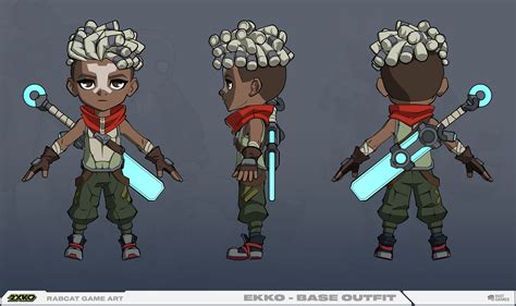 RABCAT GAME ART - 2XKO - Champions Base Avatars