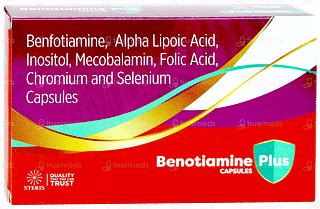 Benotiamine Plus Capsule: Uses, Side Effects, Price & Substitutes