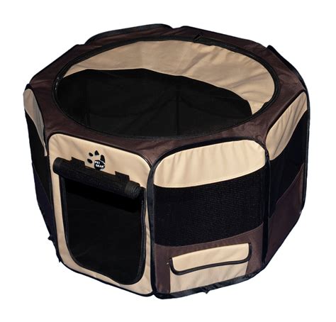 Buy Pet Gear Travel Lite Portable Play Pen/Soft Crate with Removable ...