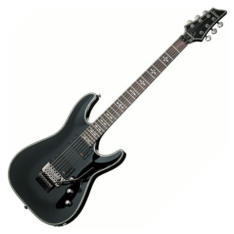 Schecter Hellraiser C-1 FR Electric Guitar, Gloss Black at Gear4music