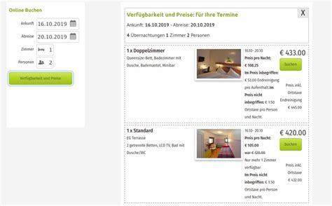 Integrate the igumbi hotel booking tool (IBE) into a Hotel Website