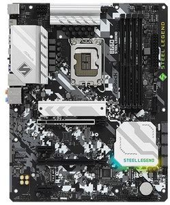 ASRock B660 Steel Legend LGA 1700Socket ATX Intel B660 Chipset DDR4 ...