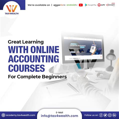 Online Accounting Courses for Complete Beginners | Academy Tax4wealth
