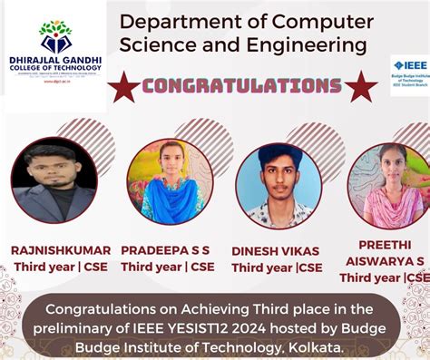 Department of Computer Science Engineering | Dhirajlal Gandhi College ...