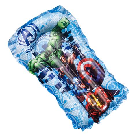 Marvel Avengers Inflatable Surf Board, Lightweight Portable Boogie Boa