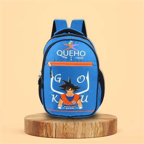 QUEHO For Kids / Anime Goku Printed School Bag For Boys 25 L Backpack ...
