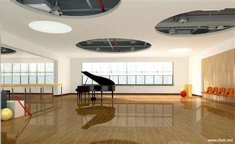 钢琴学校 琴房3d模型下载_ID14028153_3dmax免费模型-欧模网