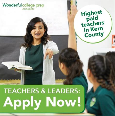 Wonderful College Prep Academy on LinkedIn: Be part of the mission and ...