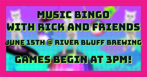 Music Bingo with Rick and Friends of the Animal Shelter, River Bluff ...