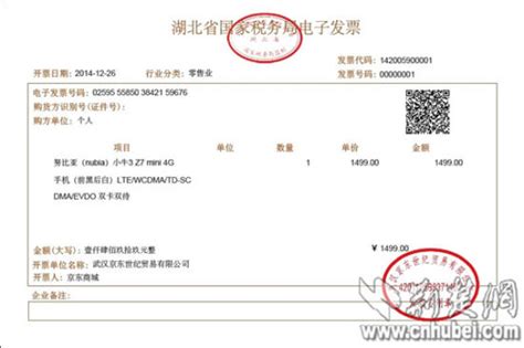武汉开出华中地区第一张电子发票 可作售后服务凭证_新浪新闻