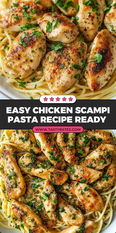 Chicken Scampi Pasta: Quick & Irresistible Dinner Idea