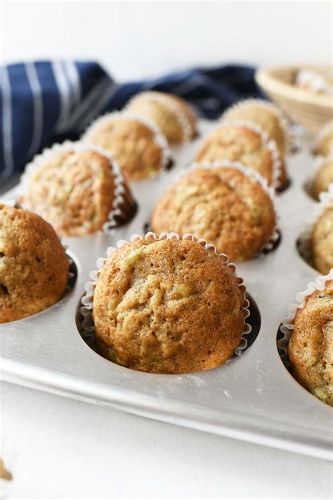 Banana Zucchini Muffins