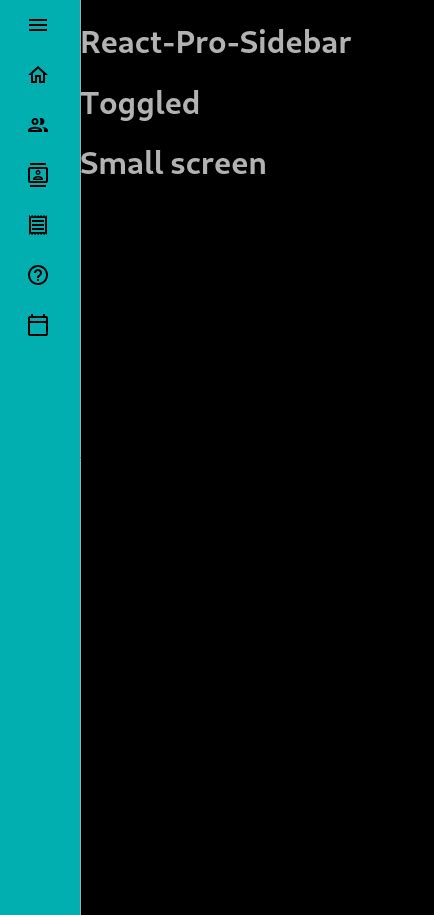 Image result for Sidebar React