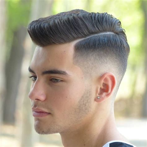 Side Part + High Fade - Men's Haircuts | Men haircut styles, Mens ...