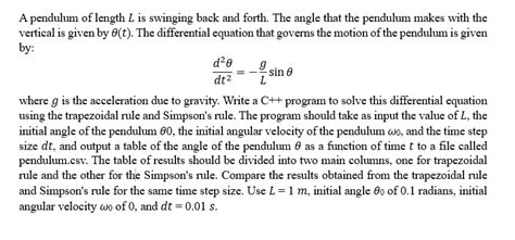 Pre Calculus Pendulum Swing Problems Explained 的图像结果