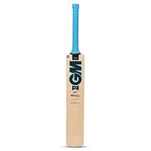 GM Neon 202 Kashmir Willow Cricket Bat for Leather Ball | Size-3 ...