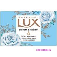 Lux international smooth & radiant bathing soap